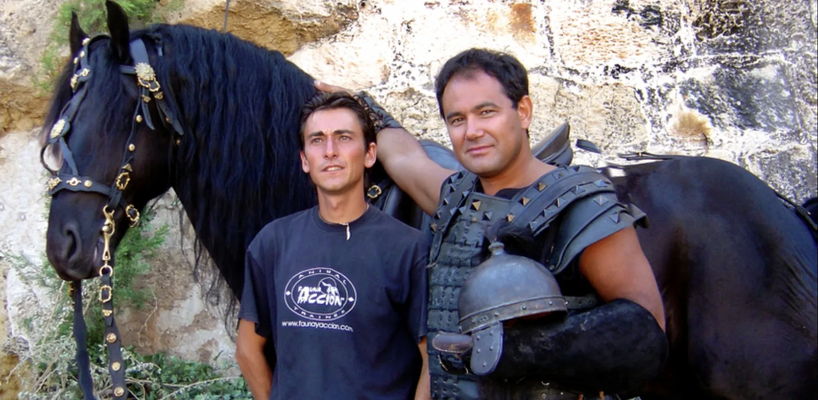 Caracterizado de romano en «Astérix en los Juegos Olímpicos» · 2006