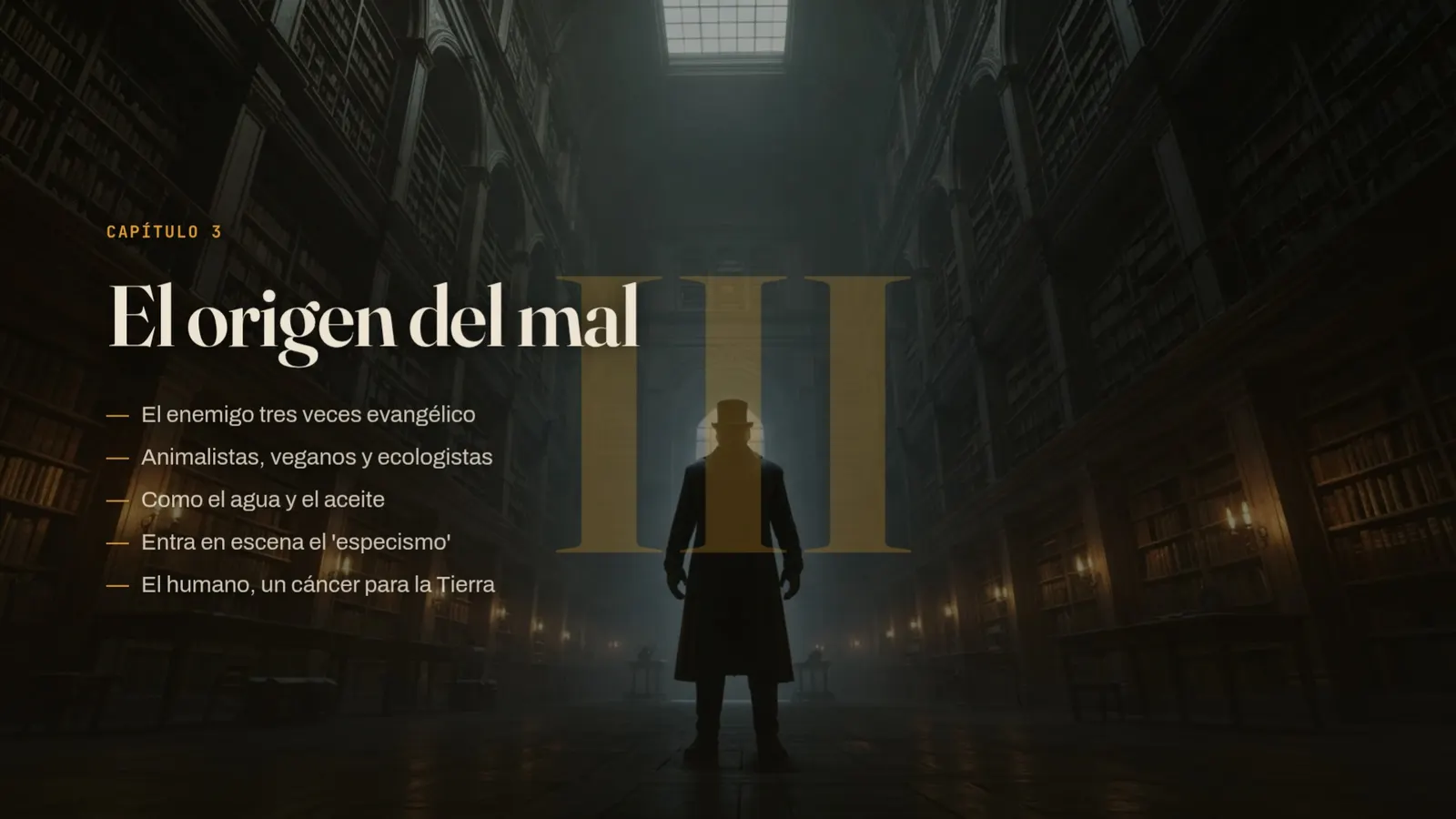 Diapositiva 13: Cap 3 · El origen del mal