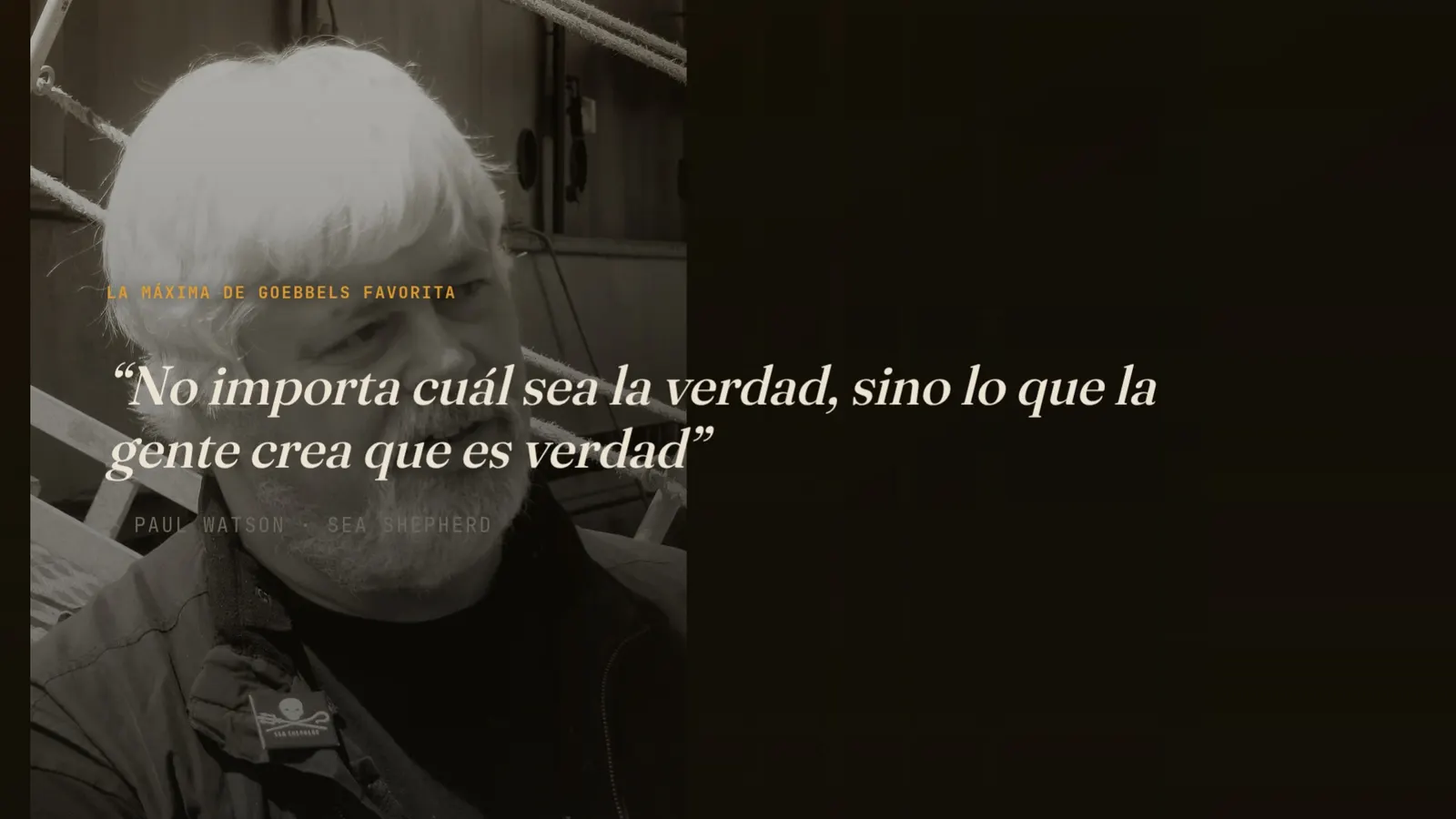 Diapositiva 17: Paul Watson, el 'non grato'
