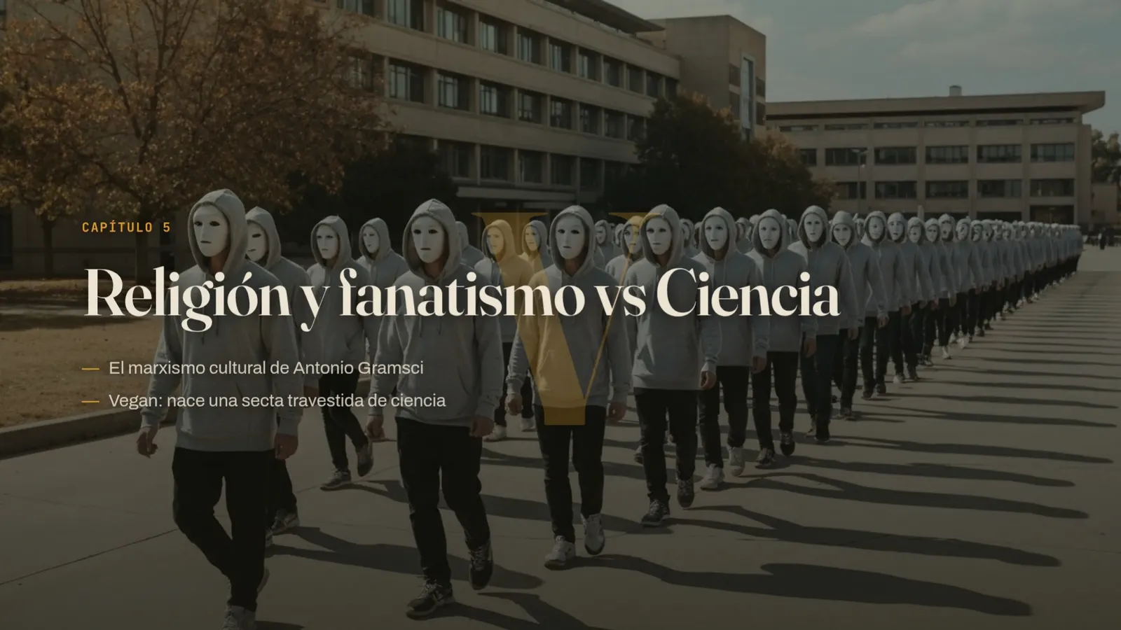 Diapositiva 18: Cap 5 · Religión y fanatismo vs Ciencia