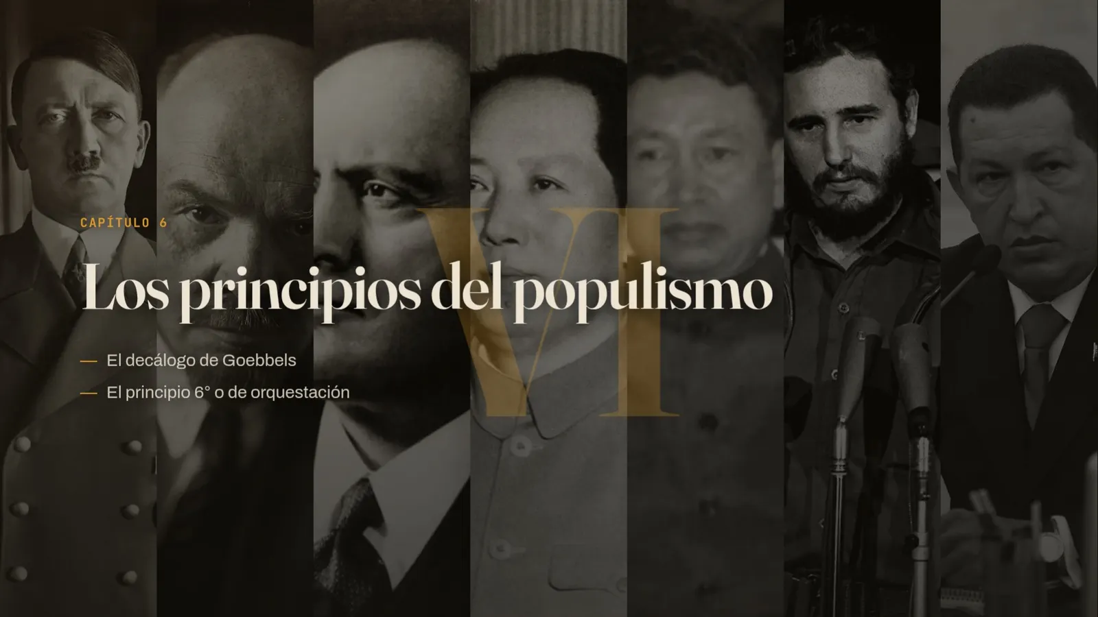 Diapositiva 21: Cap 6 · Los principios del populismo