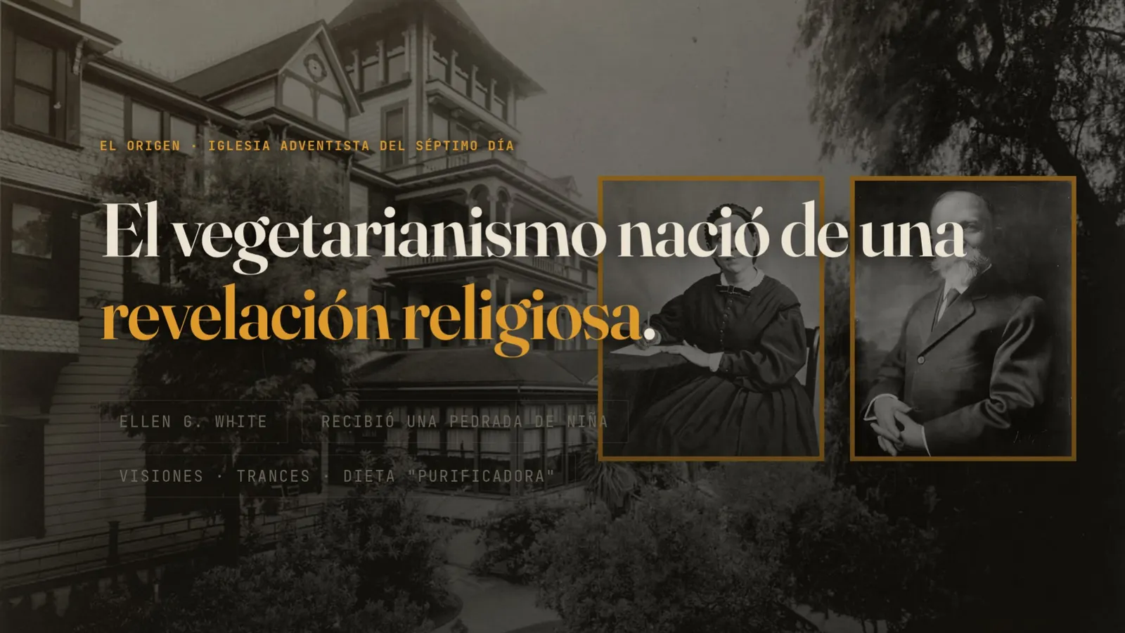 Diapositiva 24: Ellen G. White, la de la pedrada