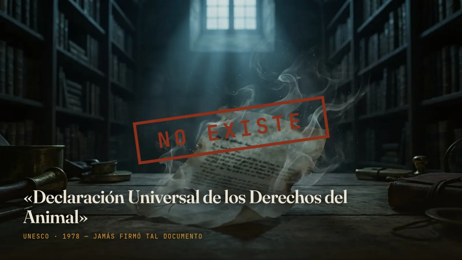 Diapositiva 33: «Declaración de la UNESCO» — NO EXISTE